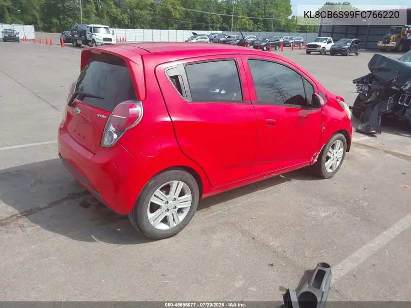 2015 Chevrolet Spark Ls Cvt VIN: KL8CB6S99FC766220 Lot: 45656077