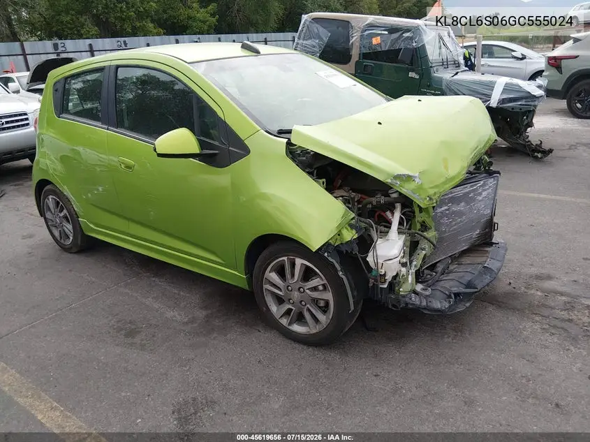 2016 Chevrolet Spark Ev 2Lt VIN: KL8CL6S06GC555024 Lot: 45619656