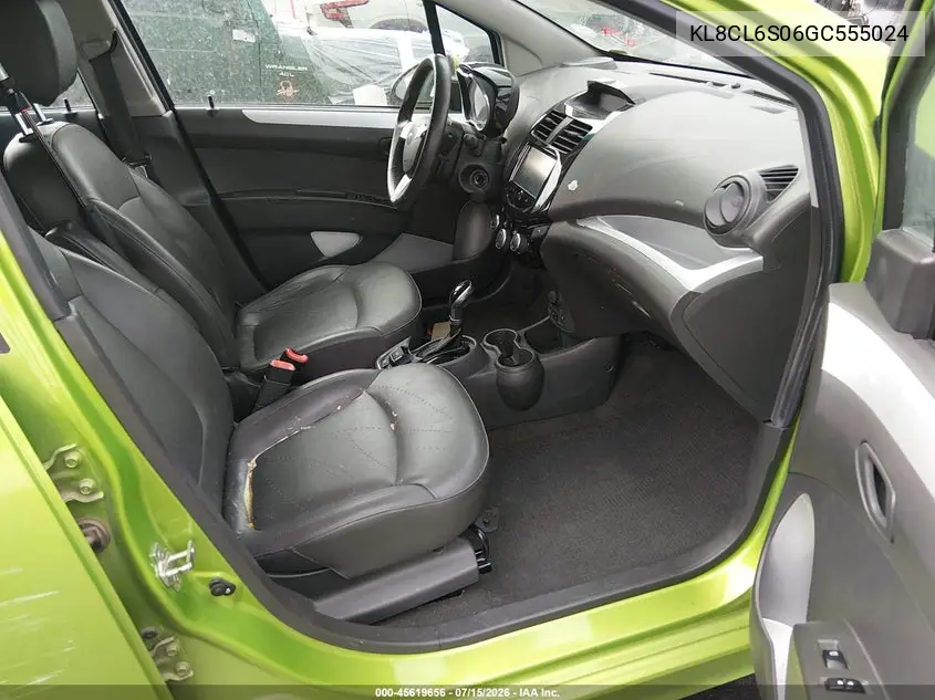 2016 Chevrolet Spark Ev 2Lt VIN: KL8CL6S06GC555024 Lot: 45619656
