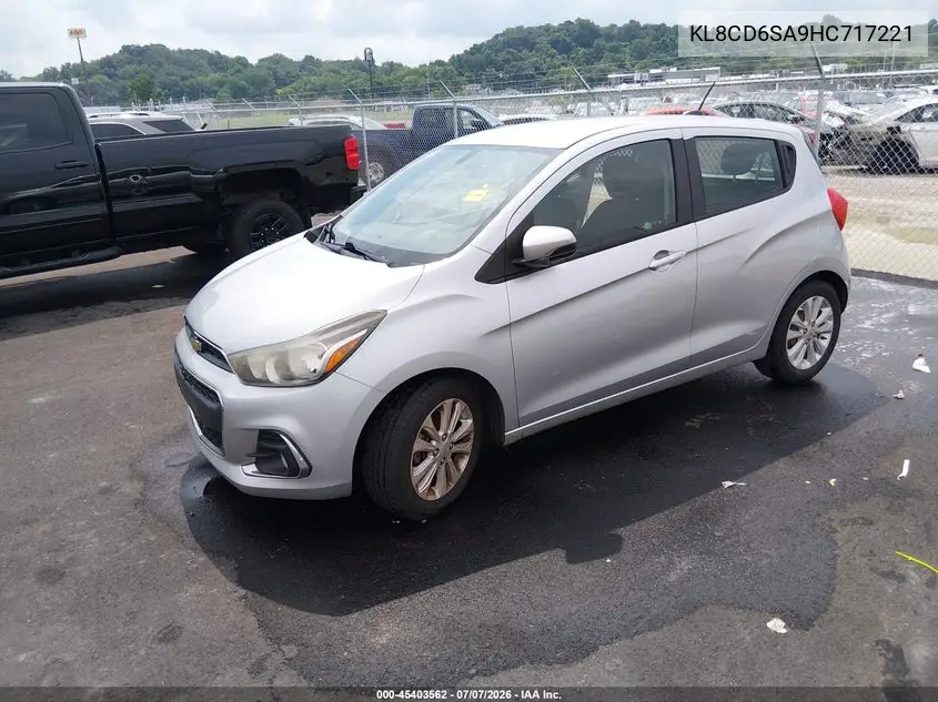 2017 Chevrolet Spark 1Lt Cvt VIN: KL8CD6SA9HC717221 Lot: 45403562