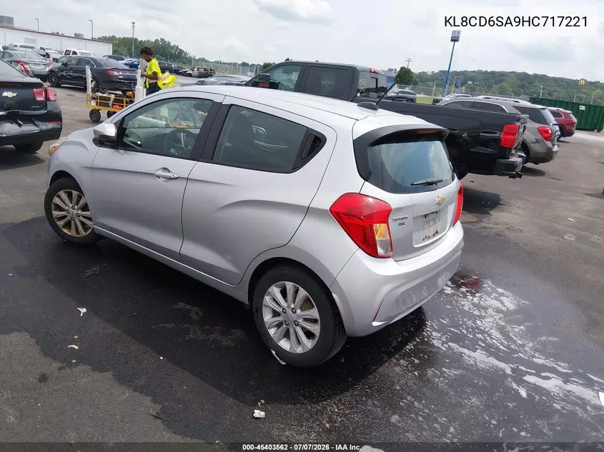 2017 Chevrolet Spark 1Lt Cvt VIN: KL8CD6SA9HC717221 Lot: 45403562