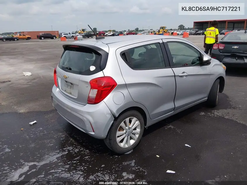 2017 Chevrolet Spark 1Lt Cvt VIN: KL8CD6SA9HC717221 Lot: 45403562