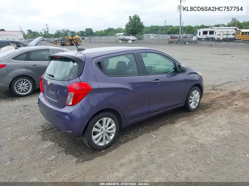 2017 Chevrolet Spark 1Lt Cvt VIN: KL8CD6SA2HC757754 Lot: 45544878