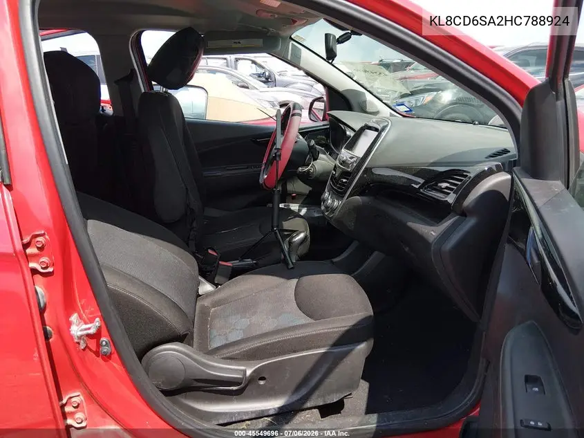 2017 Chevrolet Spark 1Lt Cvt VIN: KL8CD6SA2HC788924 Lot: 45549696