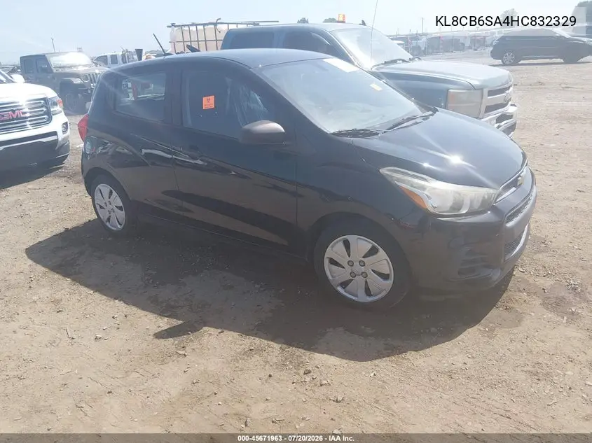 2017 Chevrolet Spark Ls Cvt VIN: KL8CB6SA4HC832329 Lot: 45671963