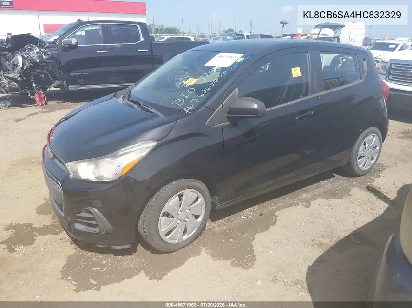 2017 Chevrolet Spark Ls Cvt VIN: KL8CB6SA4HC832329 Lot: 45671963