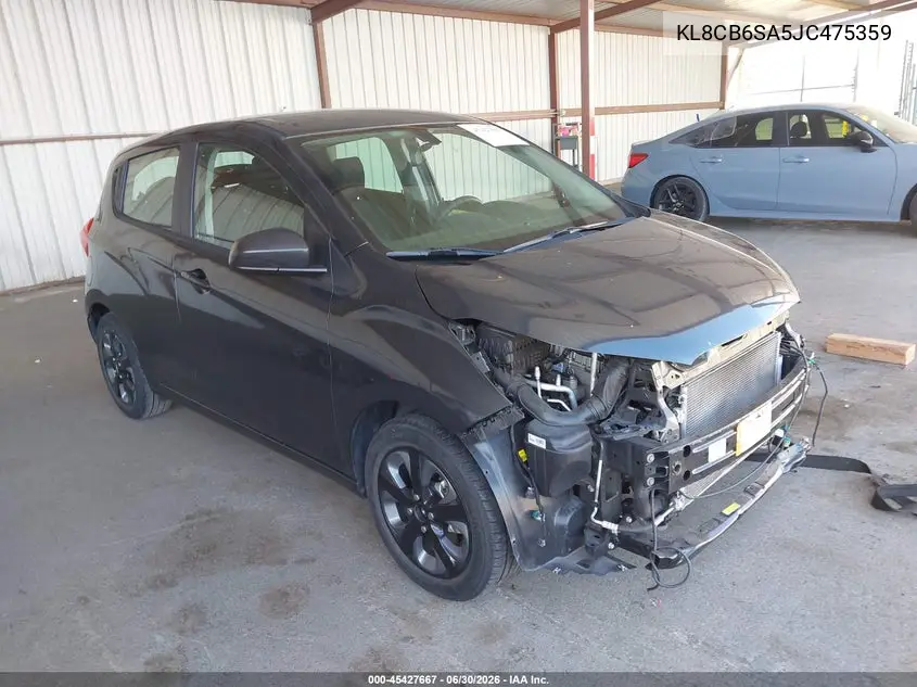 2018 Chevrolet Spark Ls Cvt VIN: KL8CB6SA5JC475359 Lot: 45427667