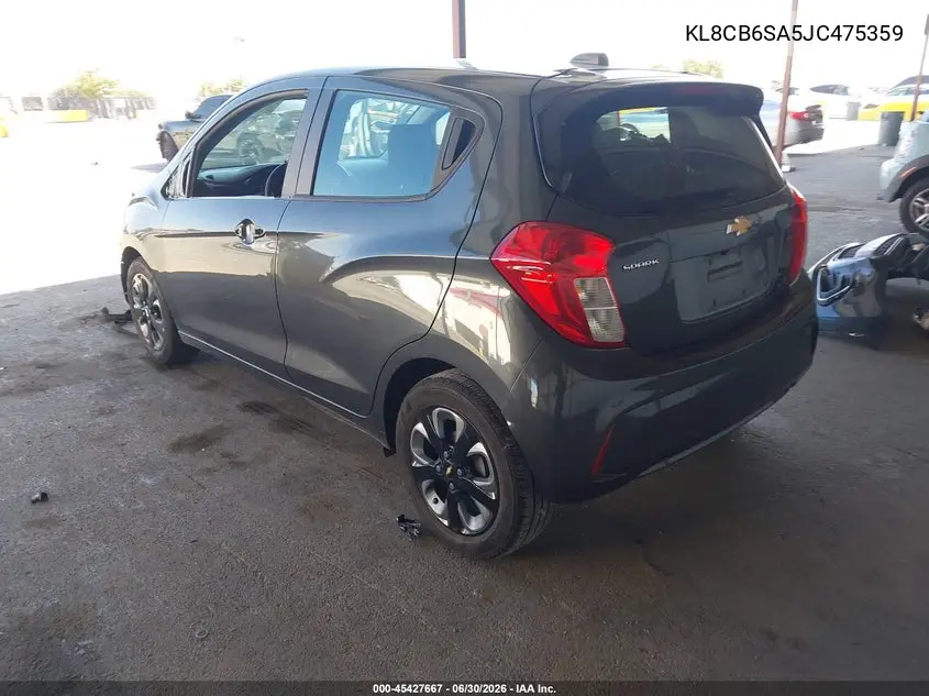 2018 Chevrolet Spark Ls Cvt VIN: KL8CB6SA5JC475359 Lot: 45427667