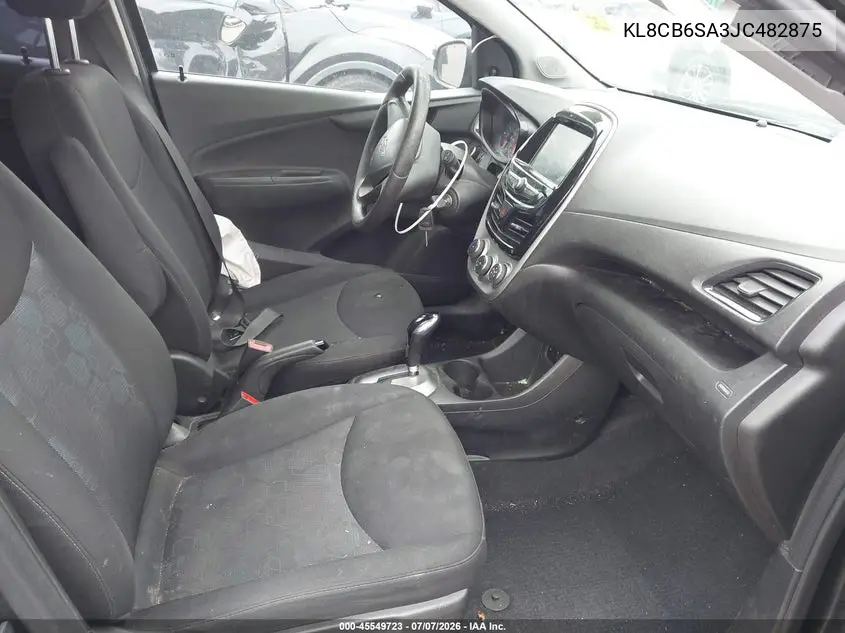 2018 Chevrolet Spark Ls Cvt VIN: KL8CB6SA3JC482875 Lot: 45549723