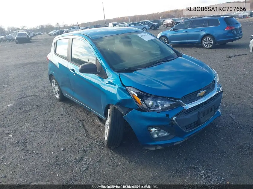 2019 Chevrolet Spark Ls Cvt VIN: KL8CB6SA1KC707666 Lot: 45081160