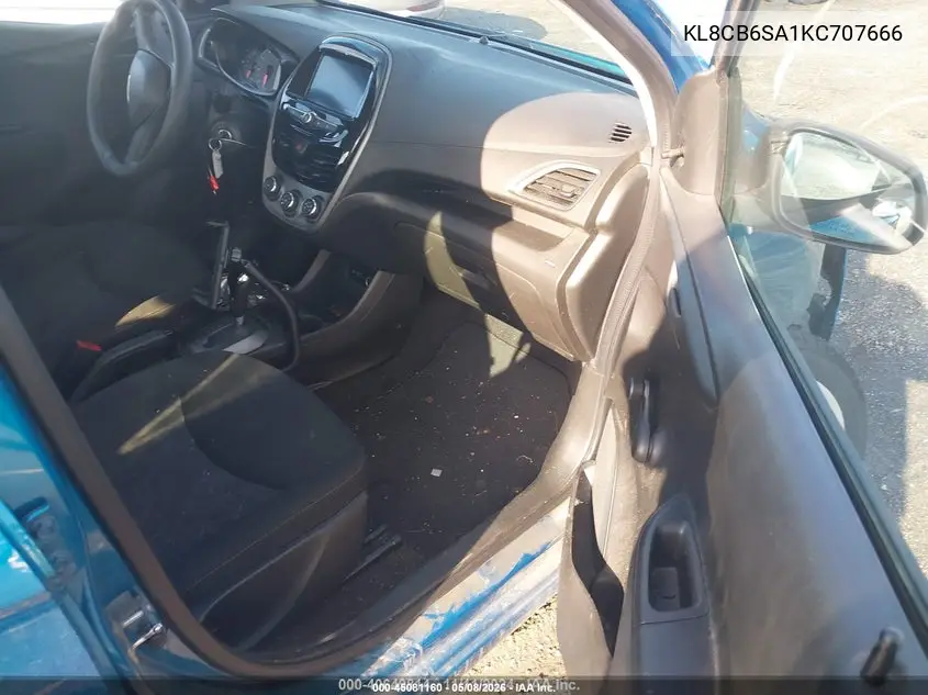 2019 Chevrolet Spark Ls Cvt VIN: KL8CB6SA1KC707666 Lot: 45081160