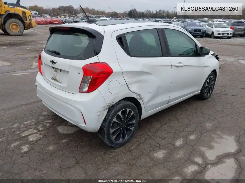 KL8CD6SA9LC481260 2020 Chevrolet Spark Fwd 1Lt Automatic