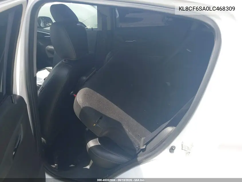 2020 Chevrolet Spark Fwd 2Lt Automatic VIN: KL8CF6SA0LC468309 Lot: 45352804