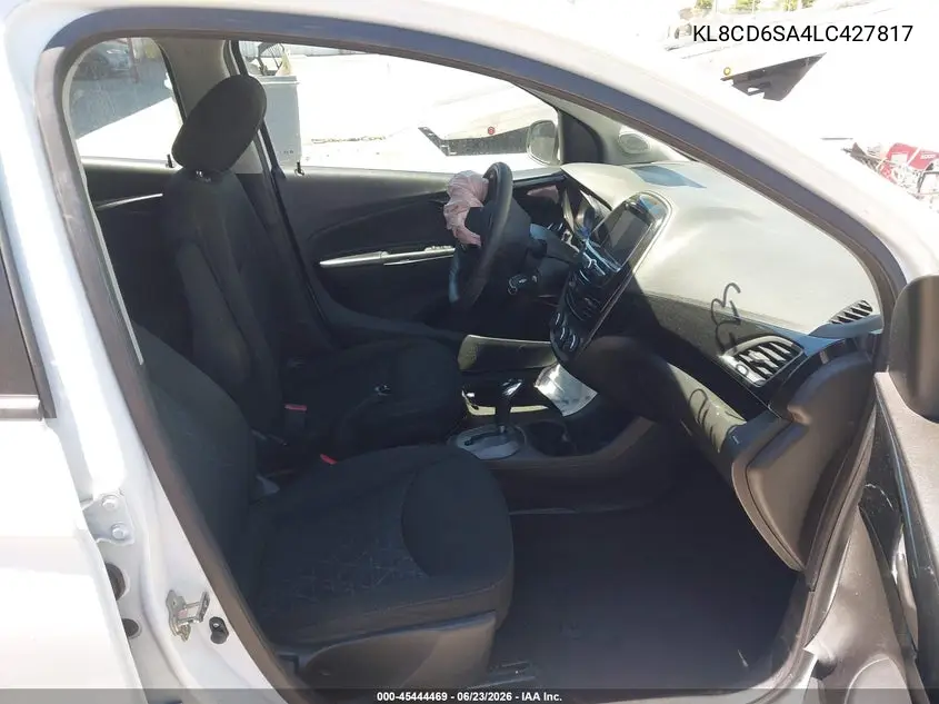 2020 Chevrolet Spark Fwd 1Lt Automatic VIN: KL8CD6SA4LC427817 Lot: 45444469