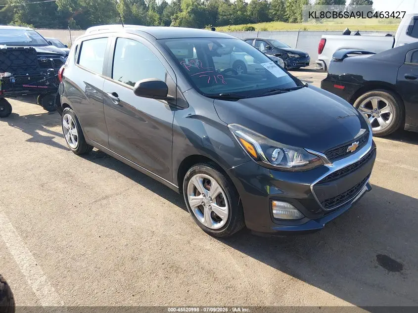 2020 Chevrolet Spark Fwd Ls Automatic VIN: KL8CB6SA9LC463427 Lot: 45520998