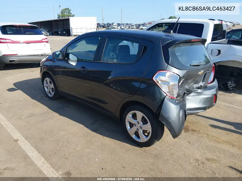 2020 Chevrolet Spark Fwd Ls Automatic VIN: KL8CB6SA9LC463427 Lot: 45520998