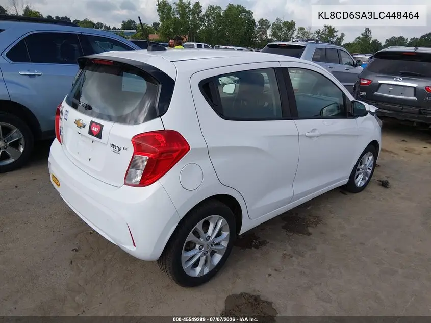 2020 Chevrolet Spark Fwd 1Lt Automatic VIN: KL8CD6SA3LC448464 Lot: 45549299