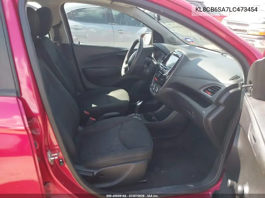 2020 Chevrolet Spark Fwd Ls Automatic VIN: KL8CB6SA7LC473454 Lot: 45559168
