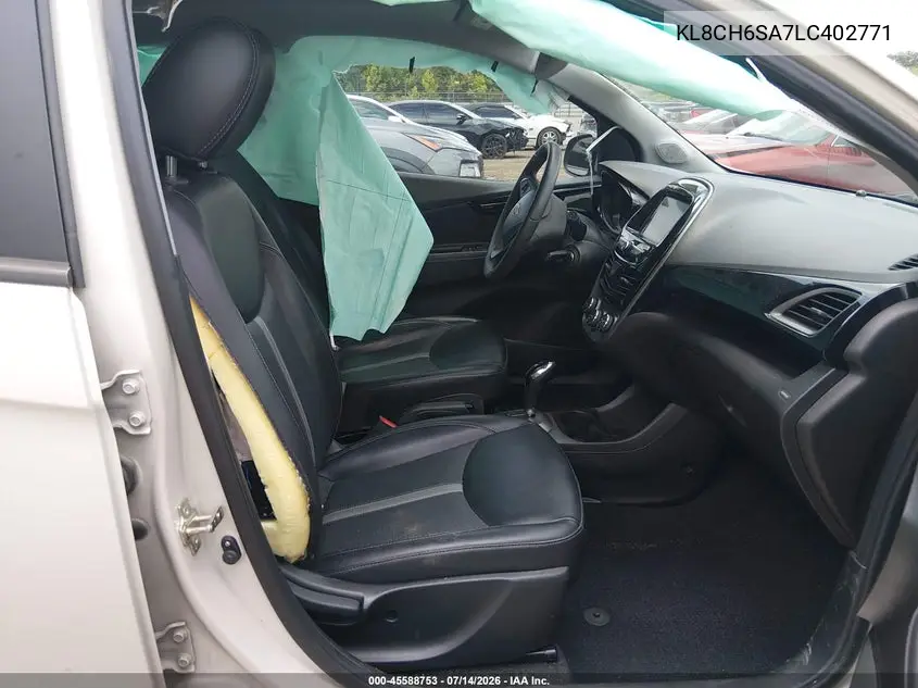 2020 Chevrolet Spark Fwd Activ Automatic VIN: KL8CH6SA7LC402771 Lot: 45588753