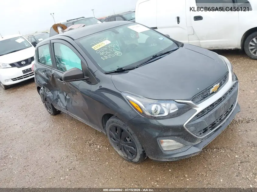 2020 Chevrolet Spark Fwd Ls Automatic VIN: KL8CB6SA5LC456121 Lot: 45640862