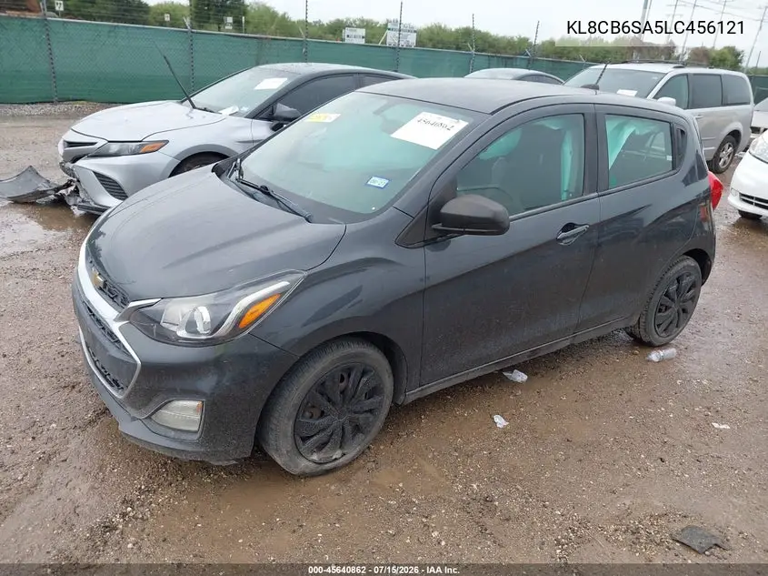 2020 Chevrolet Spark Fwd Ls Automatic VIN: KL8CB6SA5LC456121 Lot: 45640862