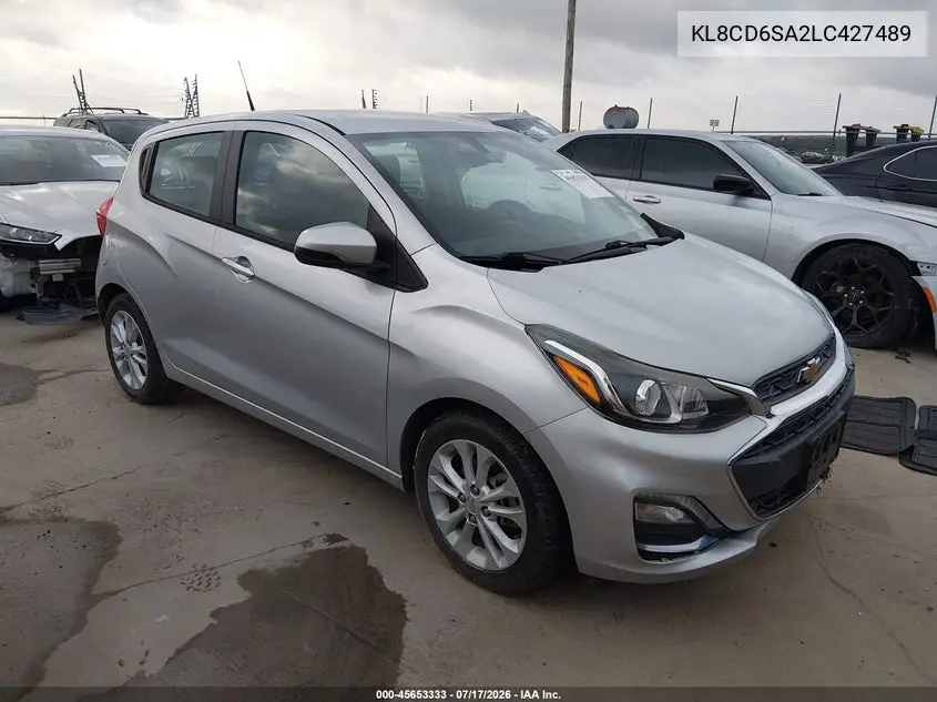 2020 Chevrolet Spark Fwd 1Lt Automatic VIN: KL8CD6SA2LC427489 Lot: 45653333