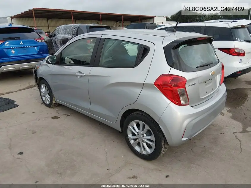 2020 Chevrolet Spark Fwd 1Lt Automatic VIN: KL8CD6SA2LC427489 Lot: 45653333