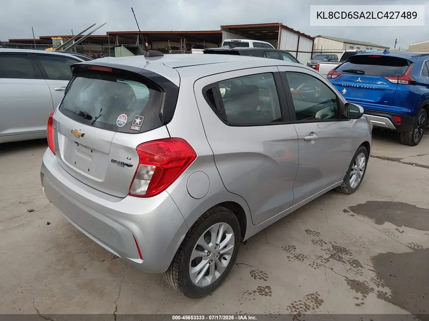 2020 Chevrolet Spark Fwd 1Lt Automatic VIN: KL8CD6SA2LC427489 Lot: 45653333