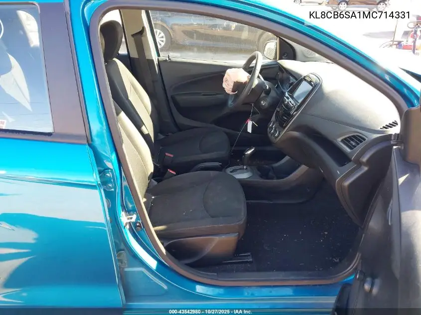 KL8CB6SA1MC714331 2021 Chevrolet Spark Fwd Ls Automatic