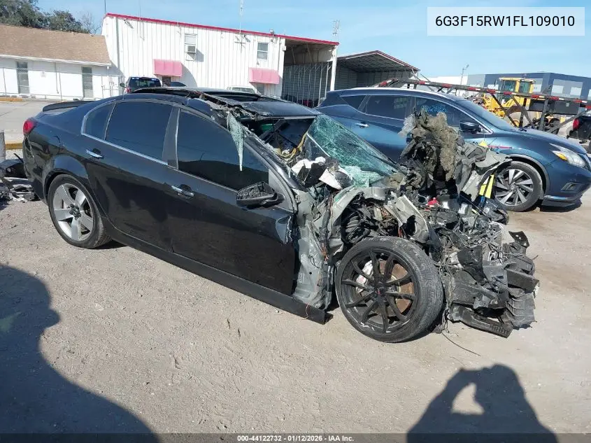 2015 Chevrolet Ss VIN: 6G3F15RW1FL109010 Lot: 44122732