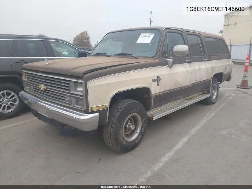 1G8EK16C9EF146600 1984 Chevrolet Suburban K10