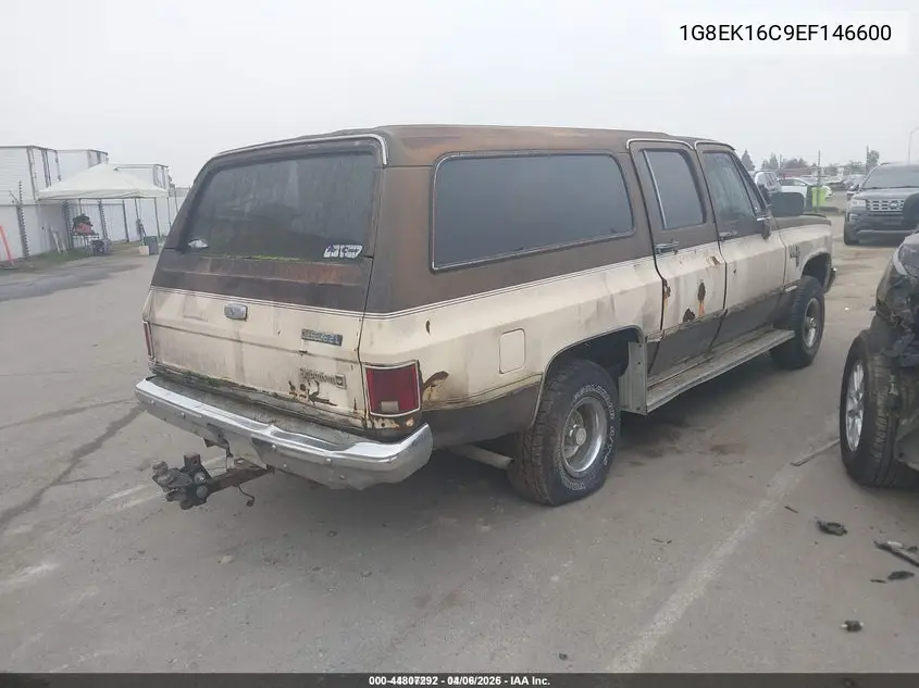 1G8EK16C9EF146600 1984 Chevrolet Suburban K10