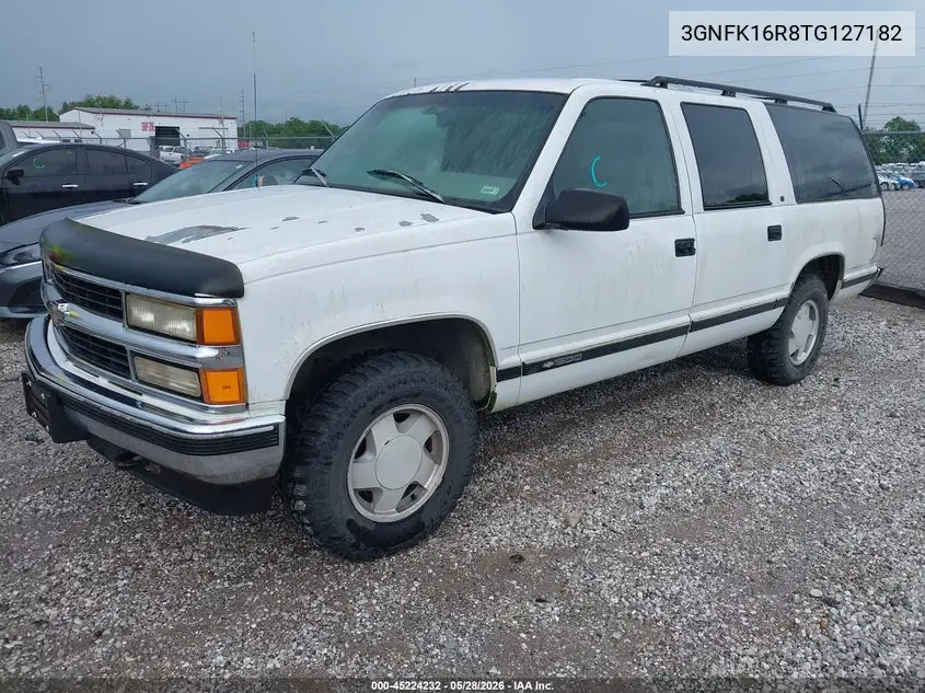 1996 Chevrolet Suburban K1500 VIN: 3GNFK16R8TG127182 Lot: 45224232