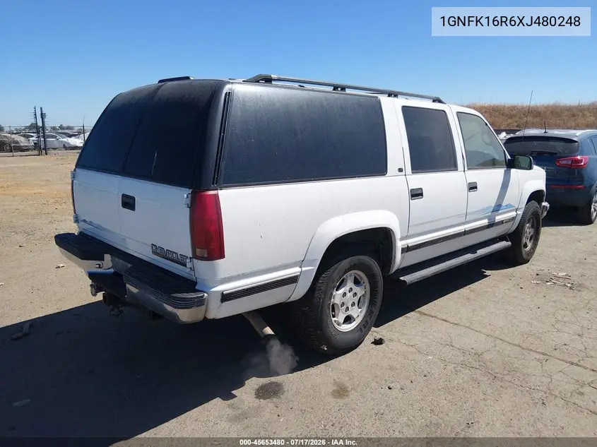 1999 Chevrolet Suburban K1500 VIN: 1GNFK16R6XJ480248 Lot: 45653480