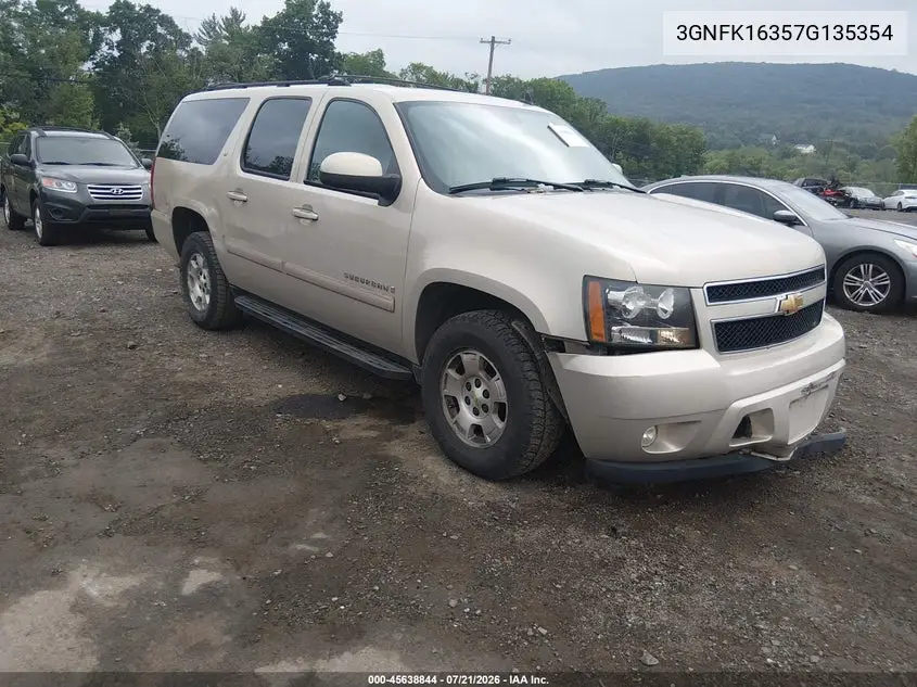 2007 Chevrolet Suburban Lt VIN: 3GNFK16357G135354 Lot: 45638844