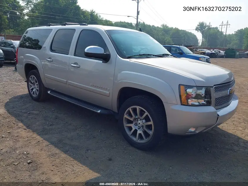2007 Chevrolet Suburban Lt VIN: 3GNFK16327G275202 Lot: 45659549