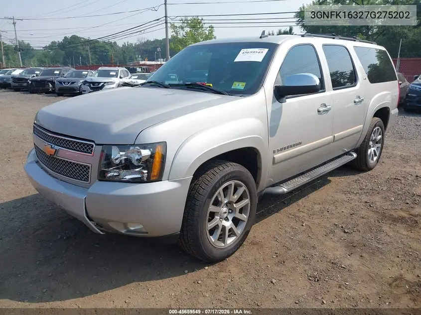 2007 Chevrolet Suburban Lt VIN: 3GNFK16327G275202 Lot: 45659549