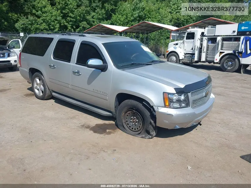 2011 Chevrolet Suburban Ltz VIN: 1GNSKKE32BR377730 Lot: 45592729