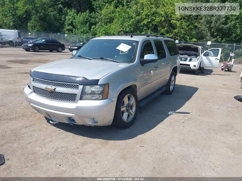 2011 Chevrolet Suburban Ltz VIN: 1GNSKKE32BR377730 Lot: 45592729