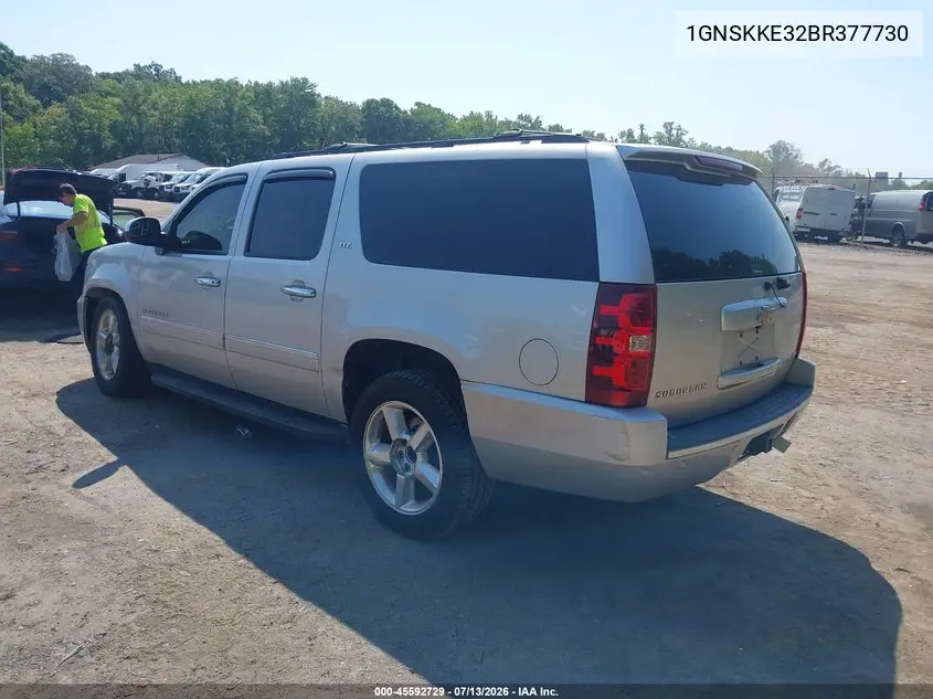 2011 Chevrolet Suburban Ltz VIN: 1GNSKKE32BR377730 Lot: 45592729