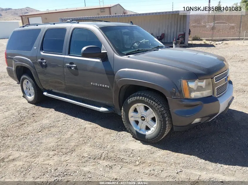 2011 Chevrolet Suburban Lt VIN: 1GNSKJE35BR101083 Lot: 45665614