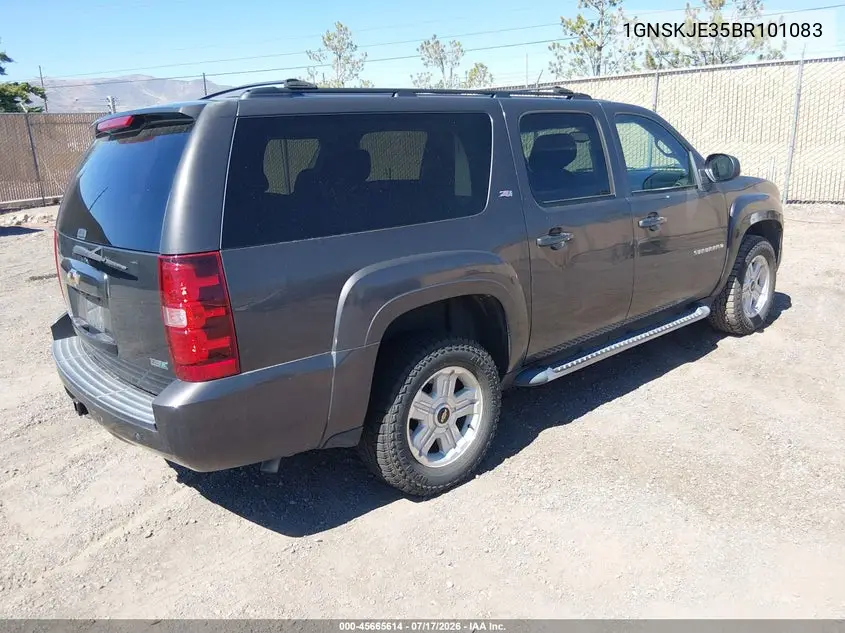 2011 Chevrolet Suburban Lt VIN: 1GNSKJE35BR101083 Lot: 45665614