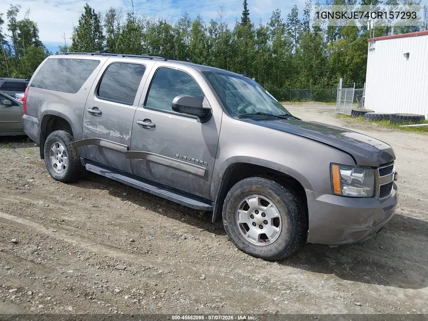 2012 Chevrolet Suburban Lt VIN: 1GNSKJE74CR157293 Lot: 45562095