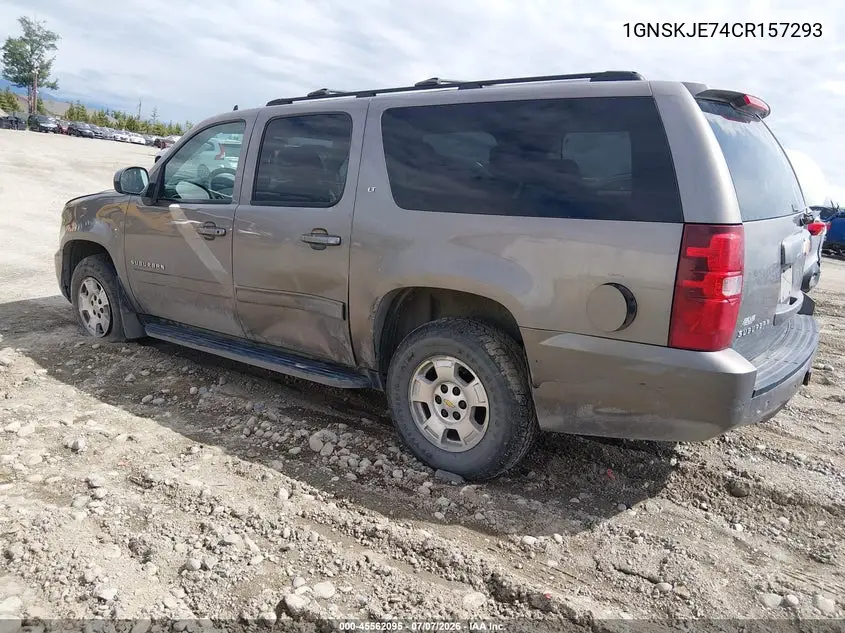2012 Chevrolet Suburban Lt VIN: 1GNSKJE74CR157293 Lot: 45562095