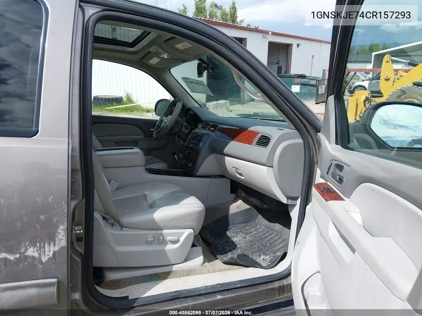 2012 Chevrolet Suburban Lt VIN: 1GNSKJE74CR157293 Lot: 45562095
