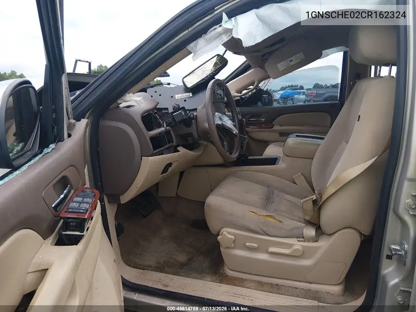 2012 Chevrolet Suburban Ls VIN: 1GNSCHE02CR162324 Lot: 45614759