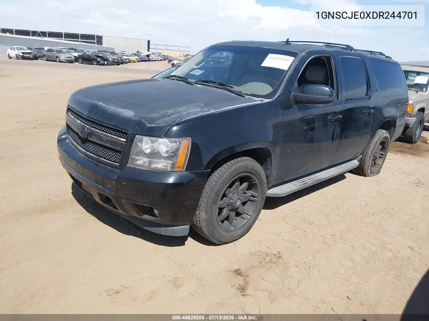 2013 Chevrolet Suburban Lt VIN: 1GNSCJE0XDR244701 Lot: 45629205