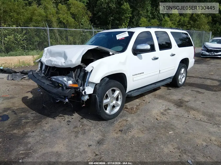 2014 Chevrolet Suburban Lt VIN: 1GNSCJE05ER130445 Lot: 45639086