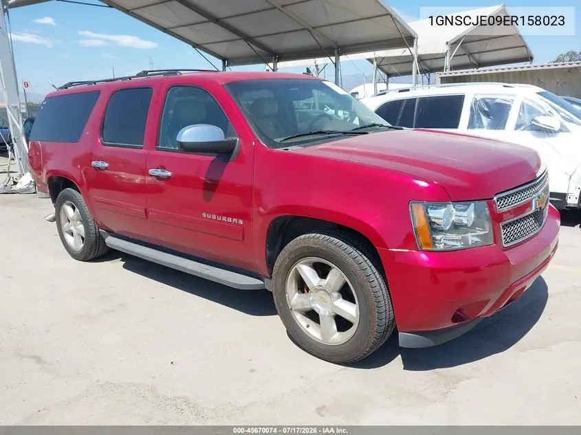2014 Chevrolet Suburban Lt VIN: 1GNSCJE09ER158023 Lot: 45670074