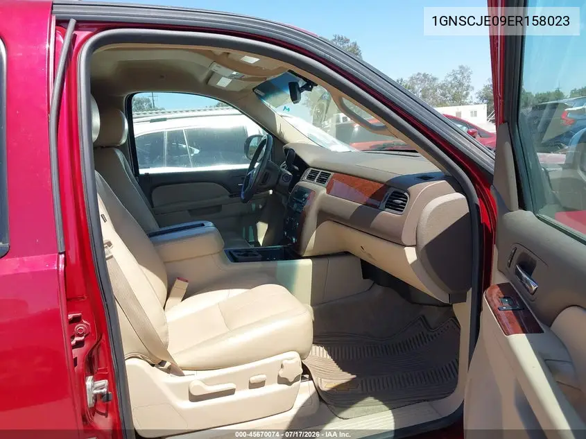 2014 Chevrolet Suburban Lt VIN: 1GNSCJE09ER158023 Lot: 45670074